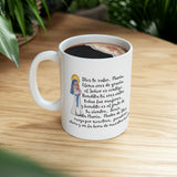 Catholic Coffee Mug-Hail Mary (in Spanish)
