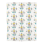 Our Lady Star of the Sea-Catholic Baby Swaddle Blanket