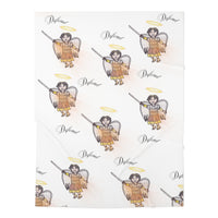 St. Michael the Archangel Baby Swaddle Blanket