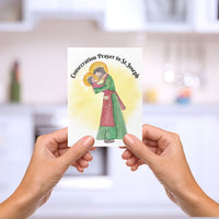 St. Joseph Consecration Prayer Card-Baptism or Confirmation Card