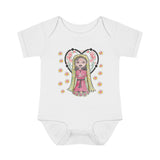 Our Lady of Guadalupe Rosary Marian Infant Baby Rib Bodysuit
