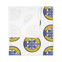 St. Benedict Medal Baby Swaddle Blanket