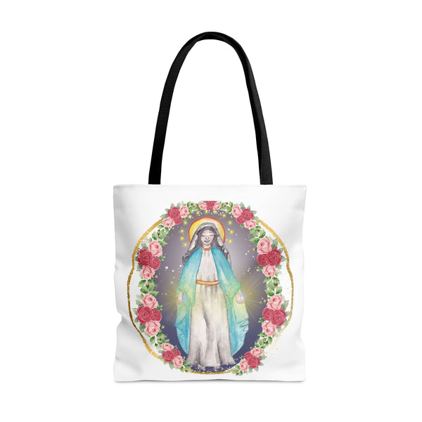 Our Lady of Queen of Peace Tote Bag