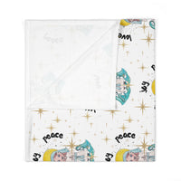 Our Lady Star of the Sea Baby Swaddle Blanket