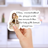 Our Lady of Mt. Carmel Catholic Stickers