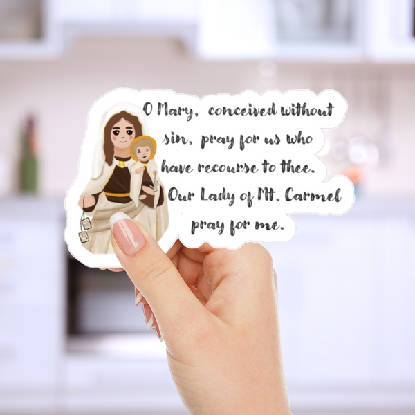 Our Lady of Mt. Carmel Sticker