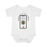 Catholic Baby Clothes: Catholic Funny Marian Infant Baby Rib Bodysuit