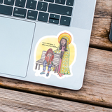 Our Lady of Guadalupe Grief or Loss Catholic Stickers