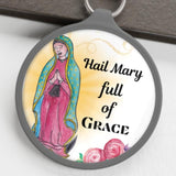 Our Lady of Guadalupe Keyring Tag