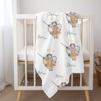 St. Michael the Archangel Baby Swaddle Blanket