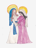 Catholic Our Lady Sticker Sheet