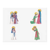 Catholic Holy Family Sticker Sheets