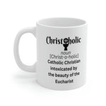Catholic Coffee Mug-Christoholic!