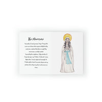 Our Lady of Lourdes-Greeting Cards (Set of 8) (Blank inside) Baptism or Confirmation