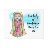 Our Lady of Guadalupe-Catholic Baby Nursery Decor-Wall Art for Baby Room Watercolor Print