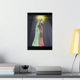 Catholic Home Decor Ideas: Our Lady of Guadalupe Art Watercolor Print