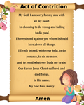 Act of Contrition Printable