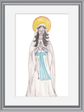Our Lady of Lourdes Art Print