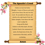 The Apostle's Creed Printable