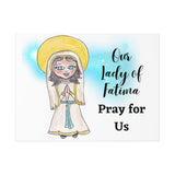 Our Lady of Fatima,  Our Lady of Fatima Print, Catholic Nursery, Kids Room Art