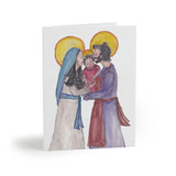 Holy Family Greeting Cards (Set of 8) (Blank inside)-Confirmation or Baptism Card